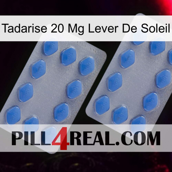 Tadarise 20 Mg Sunrise 20